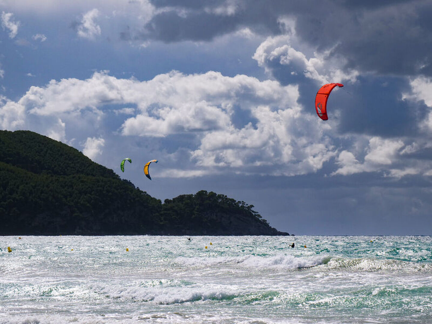 Spot per il kitesurf a Les Lecques