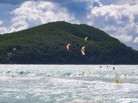 Spot per il kitesurf a Les Lecques