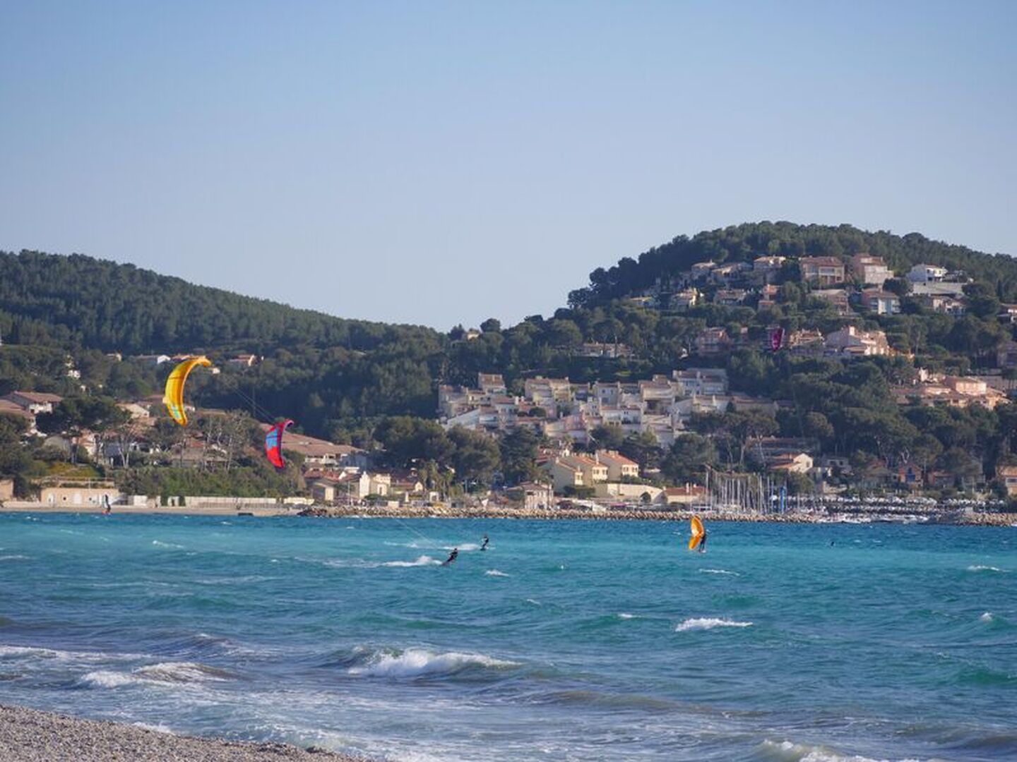 Spot per il kitesurf a Les Lecques
